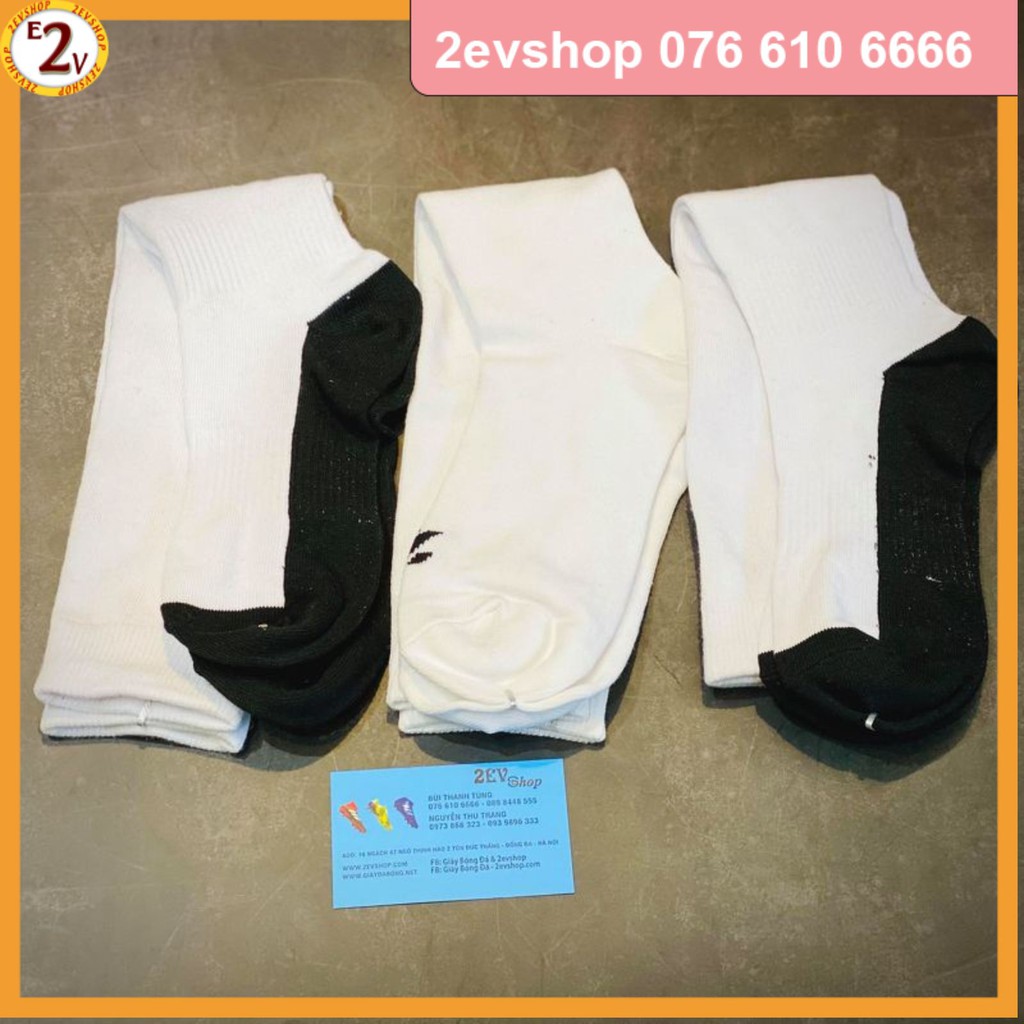 Tất cotton dài phụ kiện đá bóng nam sợi dệt Colorful, phụ kiện vớ đá banh thể thao rẻ