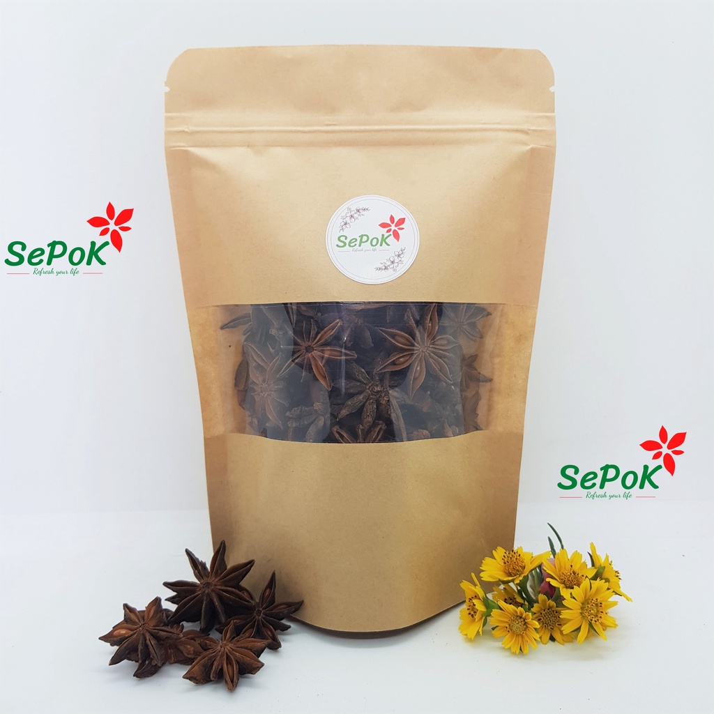Hoa Hồi  Sấy Khô 100g-Hàng Tuyển Chọn, Thơm,Sạch,Đẹp-Sepok
