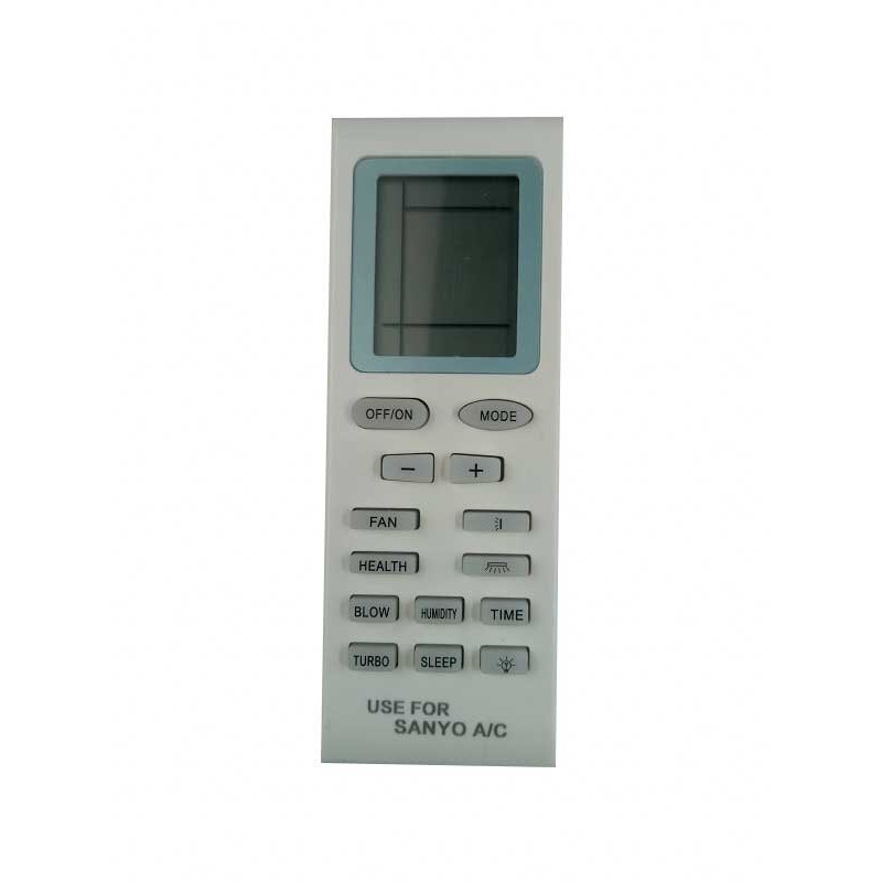 Điều khiển điều hòa SANYO-Remote sử dụng cho máy lạnh SANYO 2 chiều- Bảo Hành Đổi Mới