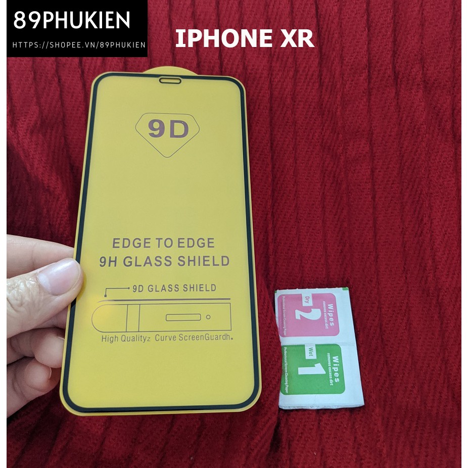 Dán cường lực phủ màn hình Iphone XR