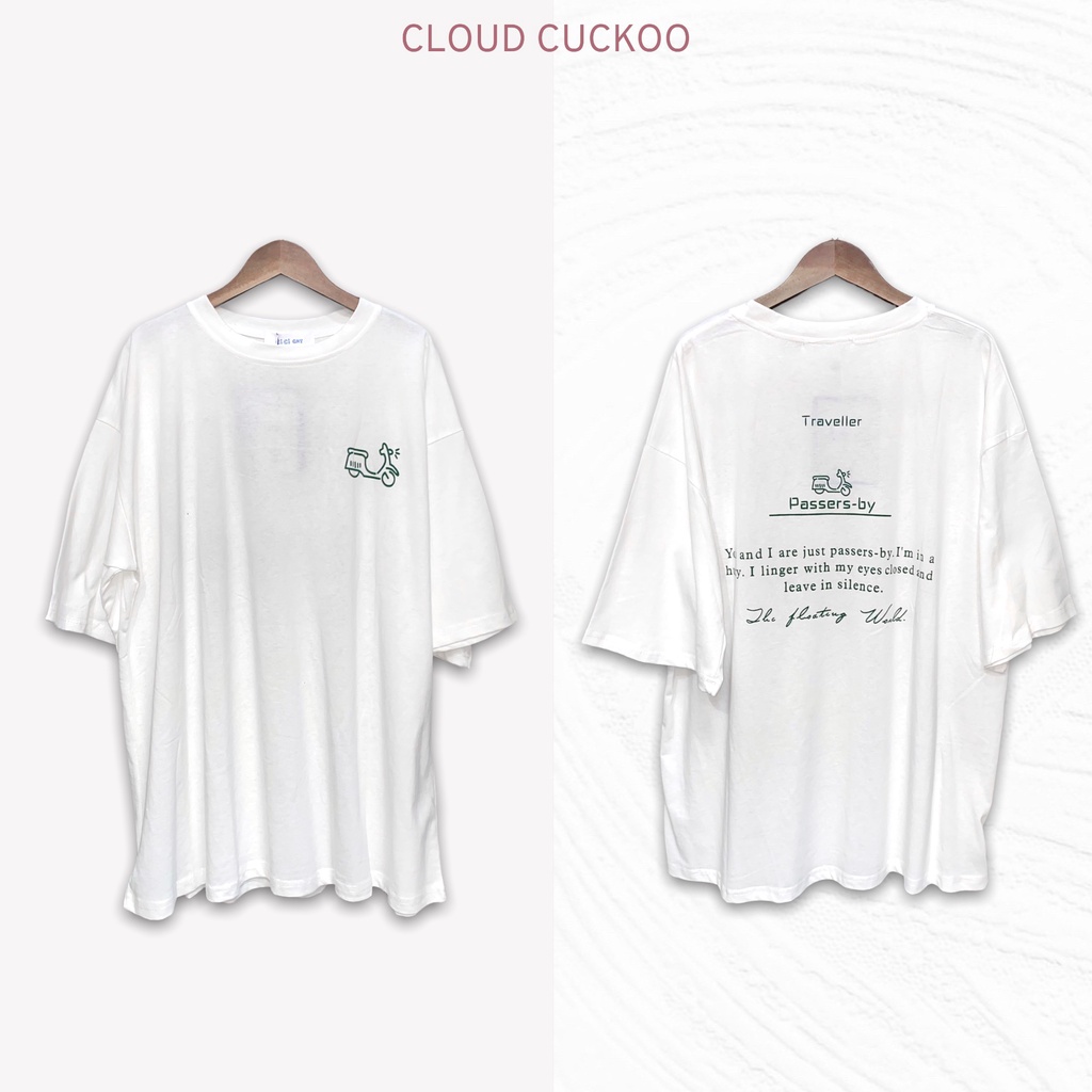 Áo Thun Nữ OverSize In Hình Motor - Mã Số: Ci3157