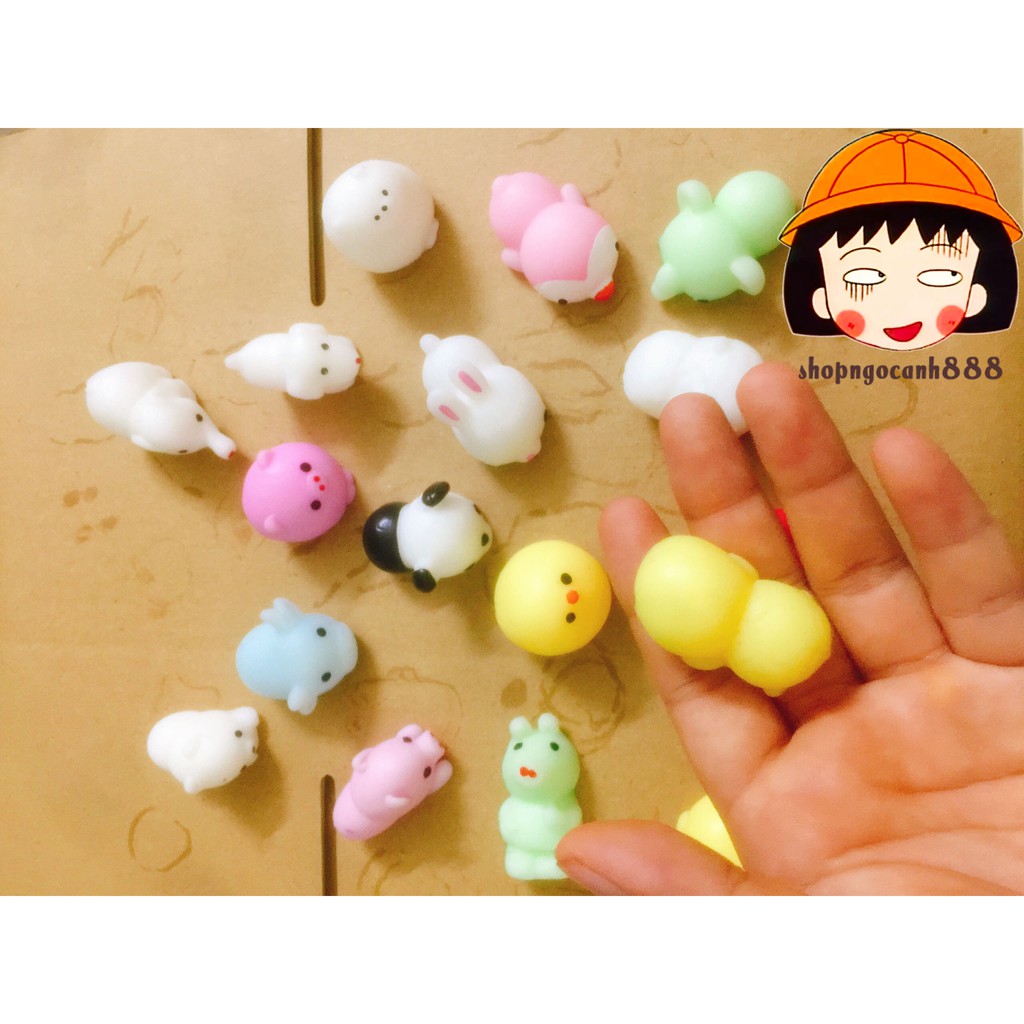 [16 Mẫu Tự Chọn Siêu Đáng Yêu] Đồ Chơi Thú Squishy Mochi Dẻo Bóp Đã Cực Sướng Tay Cứ Muốn Bóp Mãi @@