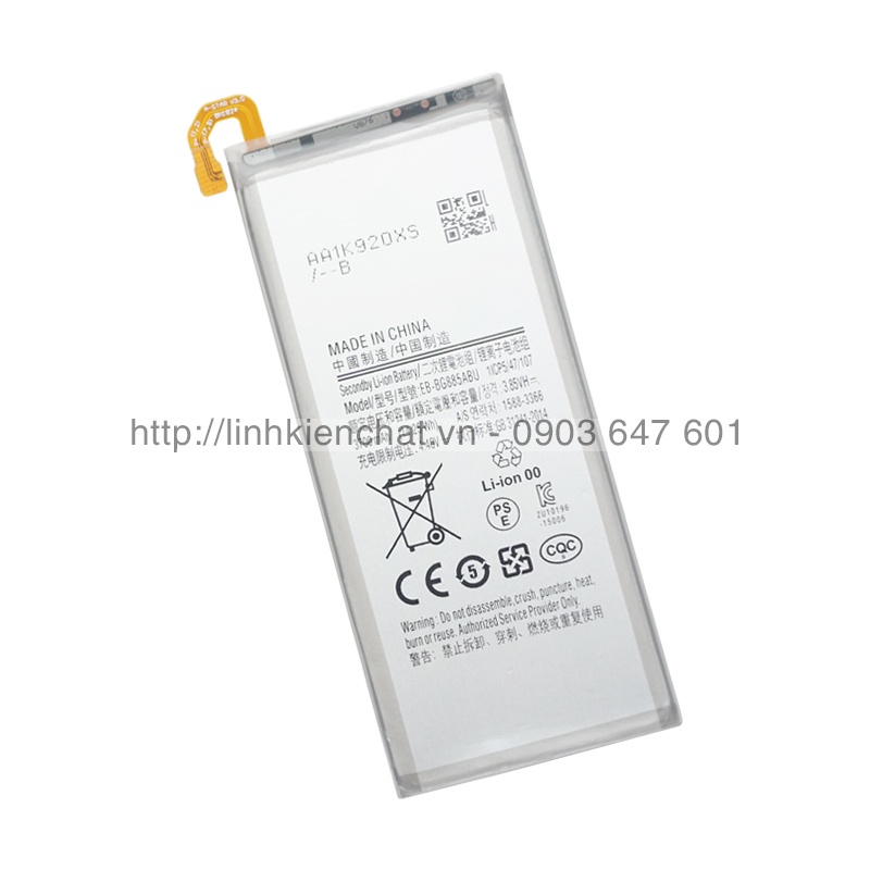 Pin Galaxy A8 Star G855 SM-G855F 3700mAh Zin - Hàng nhập Khẩu