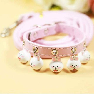 Dây dắt kèm vòng cổ 5 chuông
