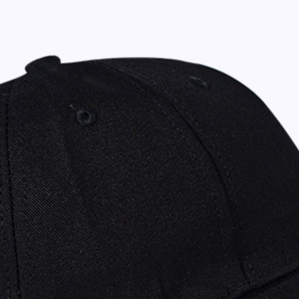 Nón kết Unisex streetwear Azumi phong cách Nhật, mũ lưỡi trai trơn đen NK-ĐEN