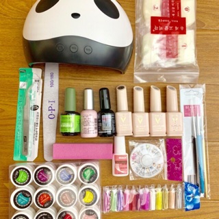 Set đồ Nail đổi máy gấu thành sun one