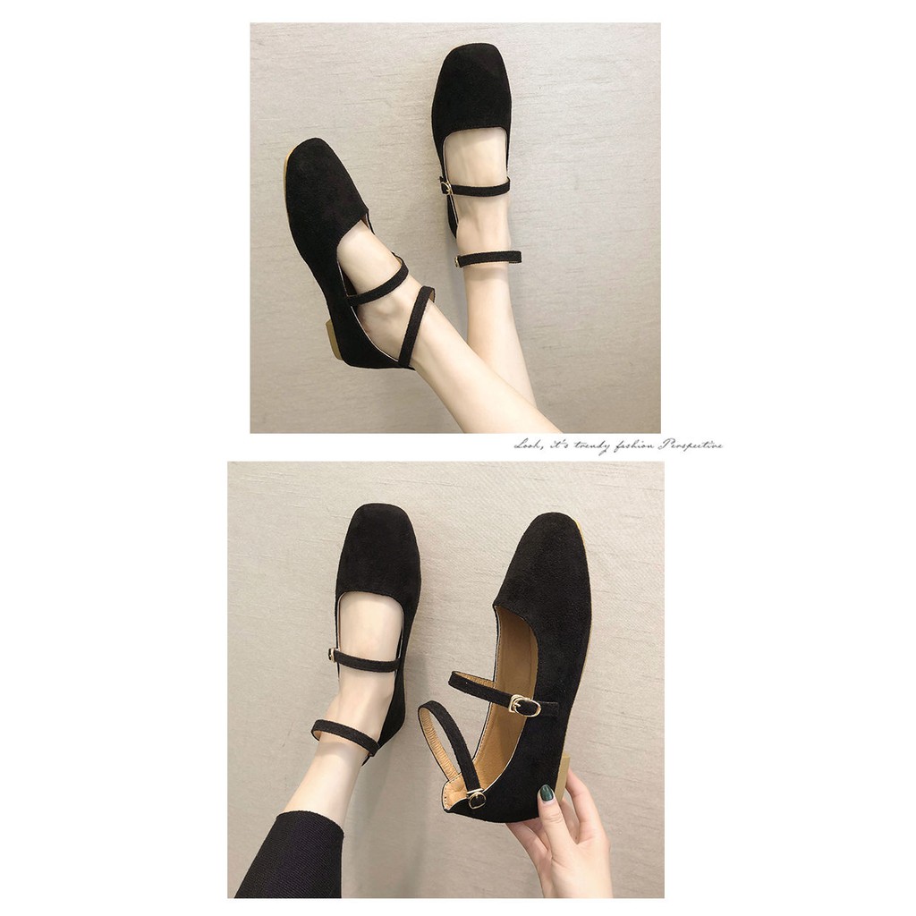 Giày Búp Bê Nữ Thời Trang Vintage | BigBuy360 - bigbuy360.vn