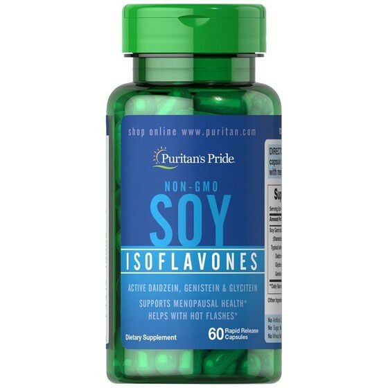 Viên Uống Mầm đậu nành Soy Isoflavones Puritan's 120viên