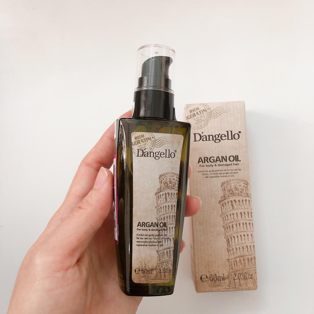Tinh dầu dưỡng tóc hư tổn ARGAN OIL D'angello 60ml
