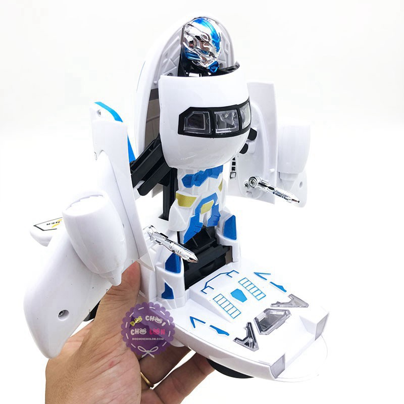 Đồ Chơi Cho Bé,Đồ chơi máy bay biến hình robot - Bảo hành 6 tháng