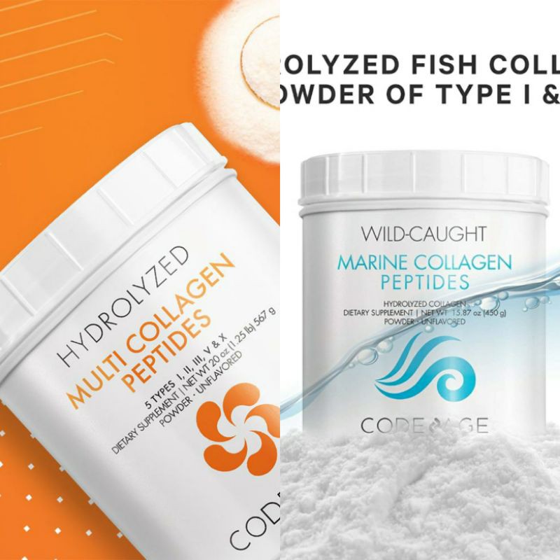 Chống lão hóa với CodeAge Collagen Peptide