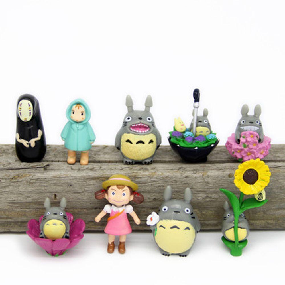 Set 9 Mô Hình Nhân Vật Phim Hoạt Hình Hàng Xóm Tôi Là Totoro 3-5cm