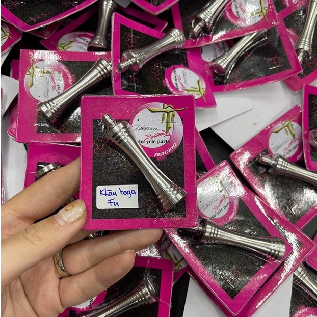 Khâu giữa baga xe Honda Fu led, Future 125 mậo, Wave 125 chất liệu inox đặc Cnc ( Tặng kèm ốc salaya )