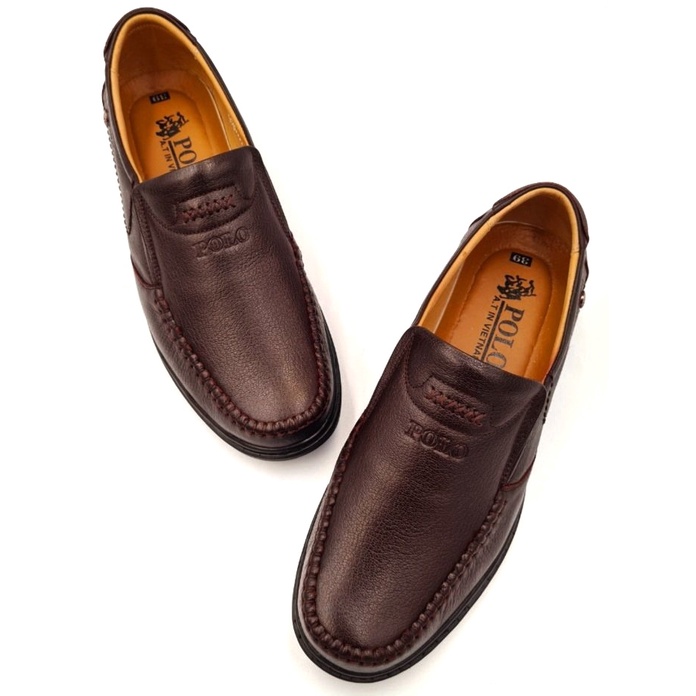 Giày tây nam cao cấp da bò, giày công sở-Kinson Shop