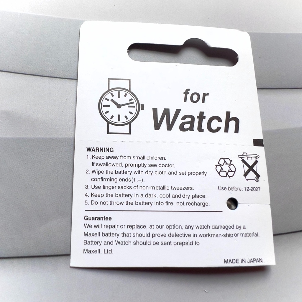 Pin Maxell Nhật Bản SR521SW / 379 / G0 (Viên Lẻ) Hàng Chính Hãng Made in Japan