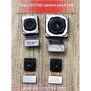 Bộ camera sau 4 mắt Oppo A91 zin bóc máy