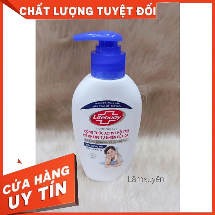 NƯỚC RỬA TAY LIFEBUOY TÚI 450G _ CHAI 500G _ CHAI 180G FREESHIP kháng khuẩn làm sạch da, bảo vệ sức khỏe vượt trội