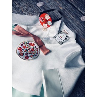 bộ váy hanbok cho bé(ảnh thật)