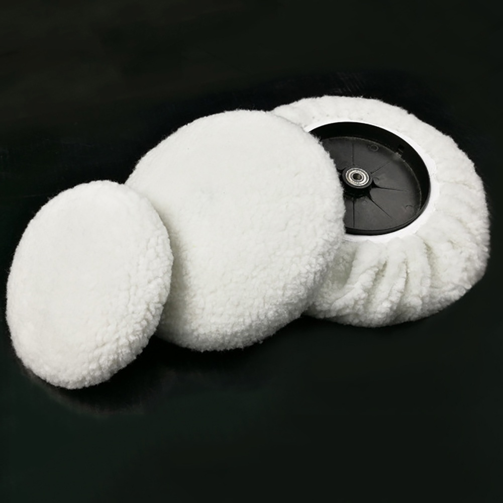 Set 2 đệm đánh bóng xe hơi bằng vải Cashmere tiện dụng