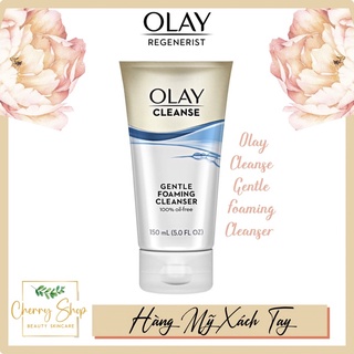[Hàng USA] Sửa rửa mặt tạo bọt dịu nhẹ Olay Gentle Clean Foaming Cleanser (150ml)