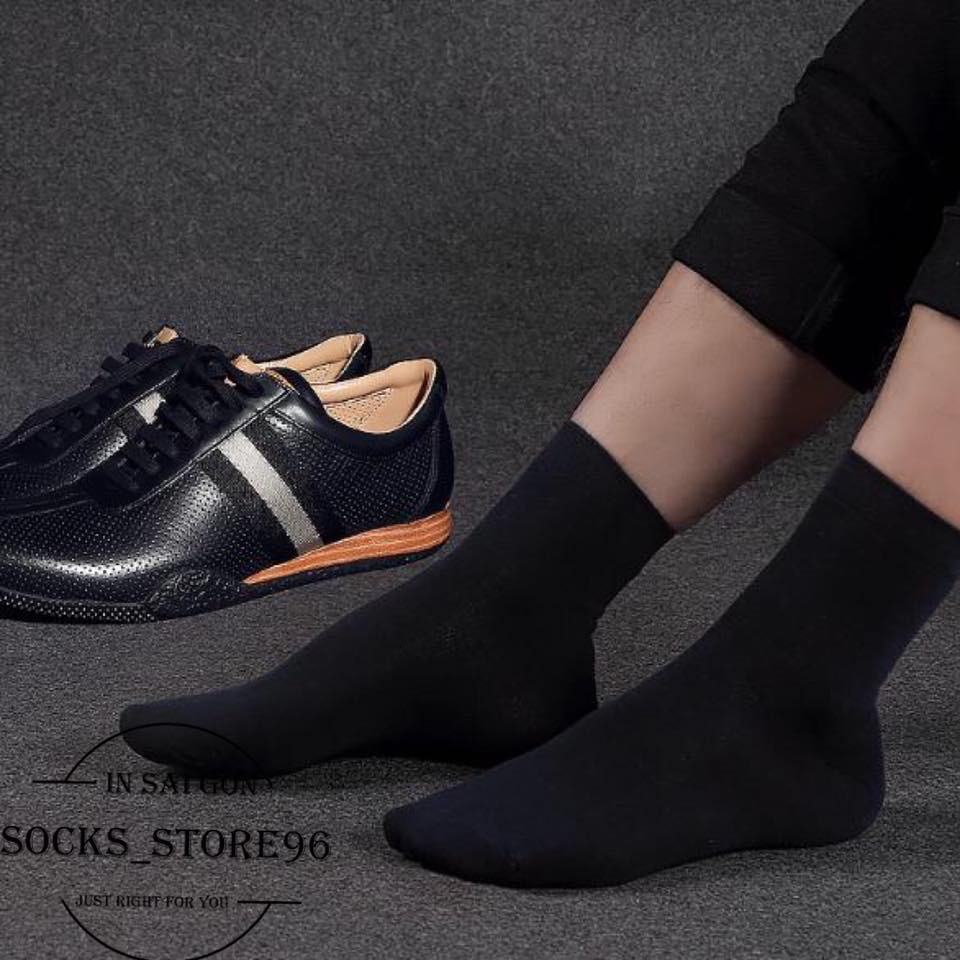 Bộ 04 đôi vớ nam cổ cao DTonline màu tùy chọn