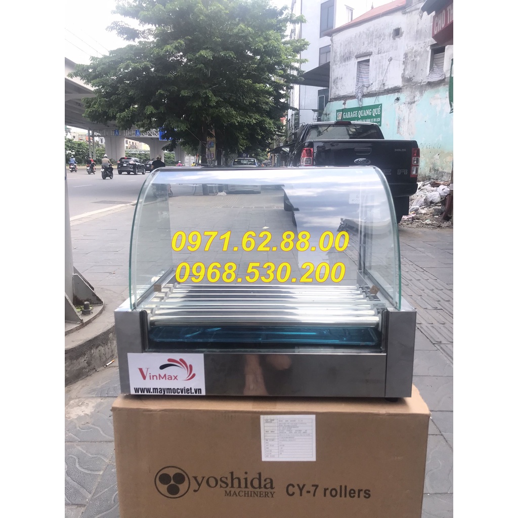 Công ty phân phối máy nướng xúc xích 7 thanh giá rẻ