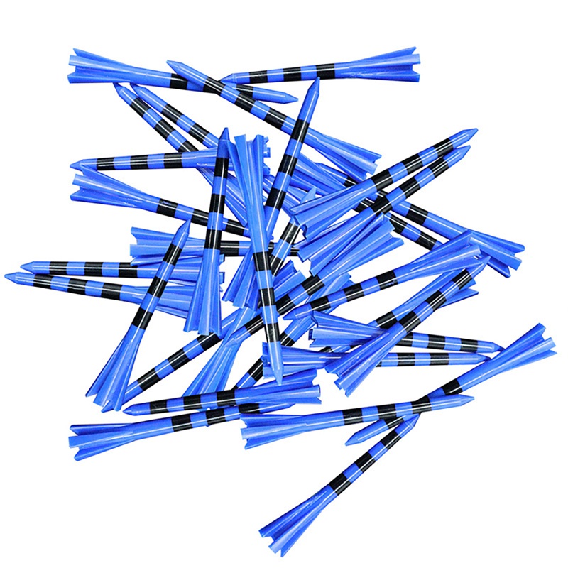 Bộ 50 Phụ Kiện Gắn Gậy Đánh Golf 3-1 / 4 Inch Bằng Nhựa Giảm Ma Sát &amp; Bên Hông