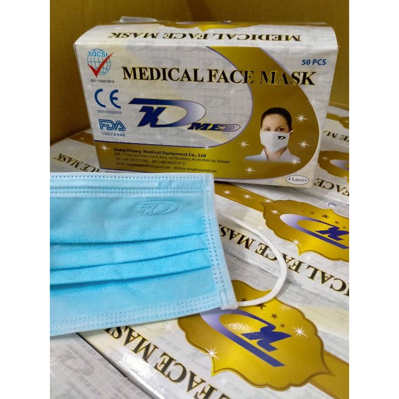 Khẩu trang y tế 4 lớp Đặng Khang | BigBuy360 - bigbuy360.vn