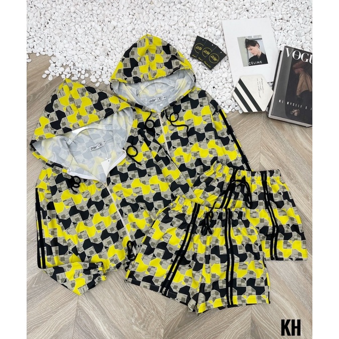 Set thể thao hoạ tiết