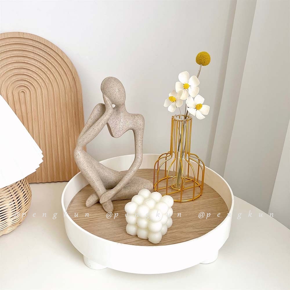 Giá Đỡ Bình Hoa Bằng Sắt Trong Suốt Trang Trí Phòng Khách