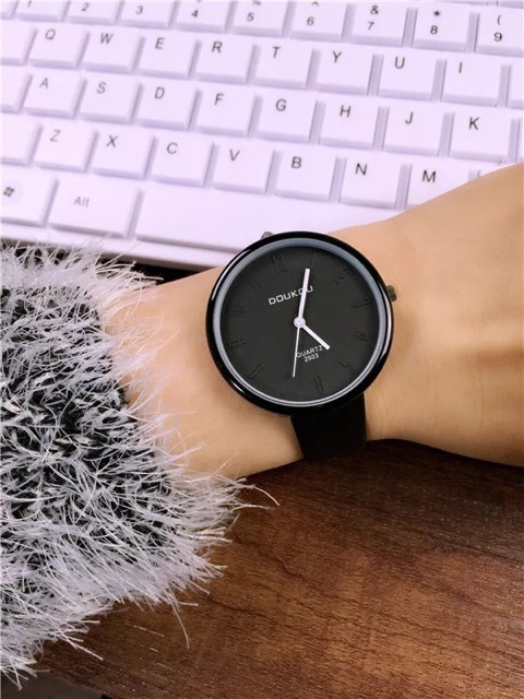 Đồng hồ unisex Doukou dây da trẻ trung năng động | BigBuy360 - bigbuy360.vn