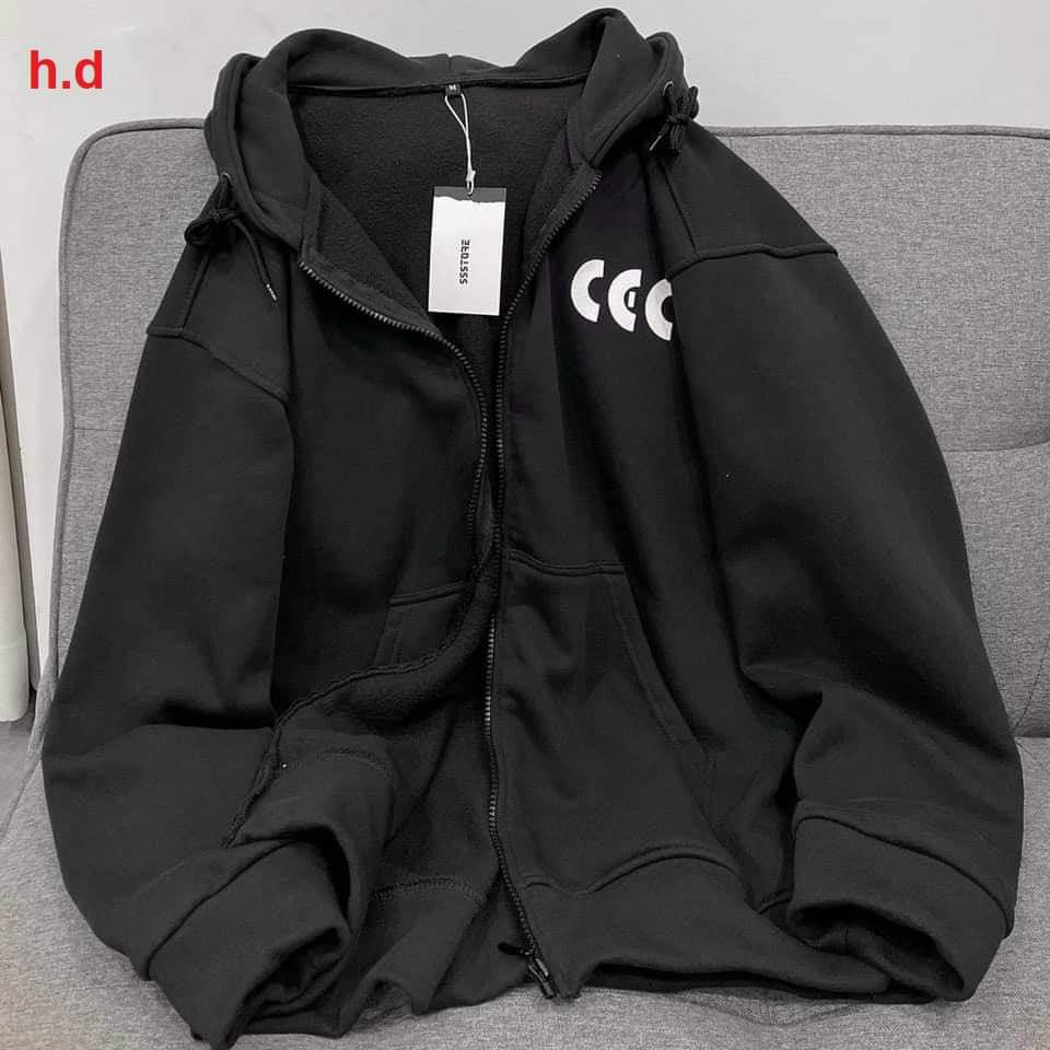 áo khoác nỉ áo hooidi mũ phom rộng có mũ in ccc
