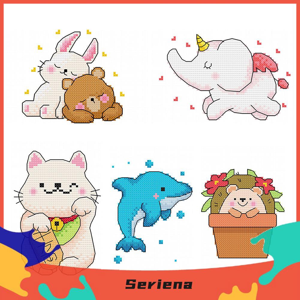 Tranh Thêu Chữ Thập 11ct Hình Động Vật Hoạt Hình Kích Thước 25x20cm | BigBuy360 - bigbuy360.vn