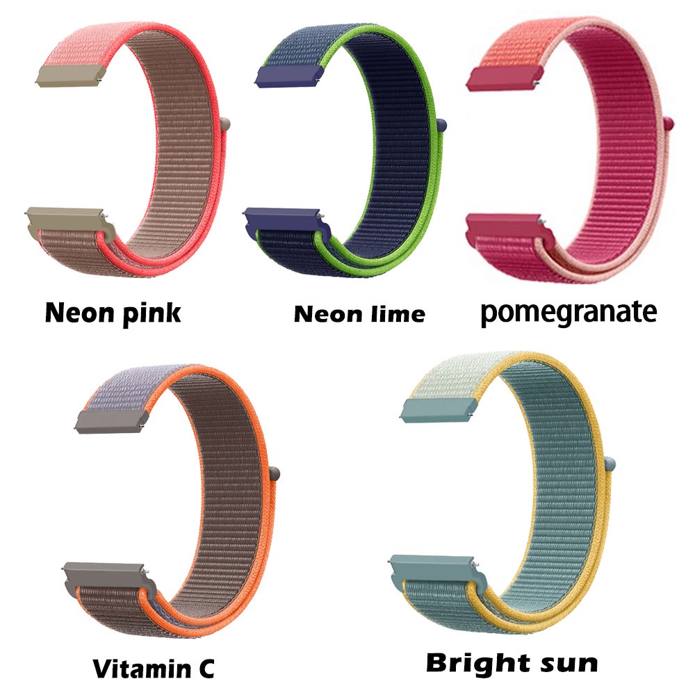 Dây đeo đồng hồ thông minh JANSIN nylon phong cách thể thao thích hợp cho IMILAB W12 IILAB W12