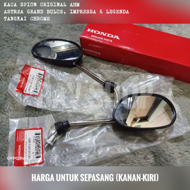 Gương Chiếu Hậu Chuyên Dụng Cho Xe Honda Astrea Grand Impressa Legend Kirana Chrome