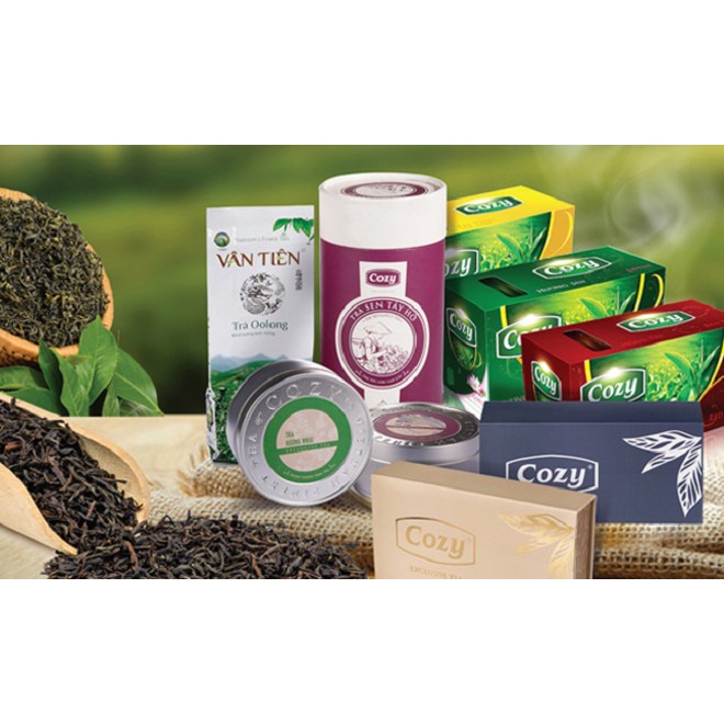 [Chính Hãng] Trà Túi Lọc Cozy 50gr (2g x 25 túi) Đủ hương vị: Đào, Hồng Trà, Lài, Táo, Vải, Olong, Bạc Hà, Trà Xanh,... | BigBuy360 - bigbuy360.vn