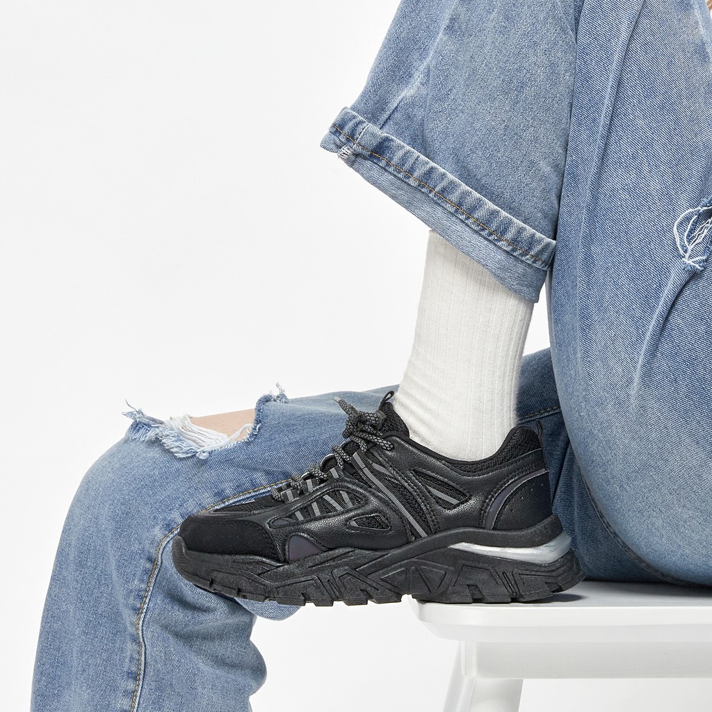 Giày Thể Thao Nữ giayBOM Phản Quang Đế Cao 4 cm B1089 | BigBuy360 - bigbuy360.vn