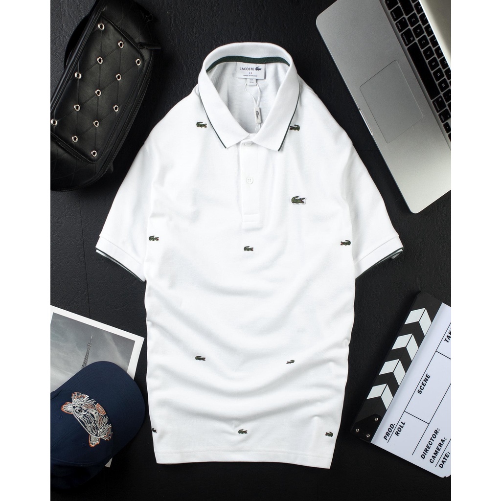 Áo thun polo có cổ from dáng SLIMFITDòng polo phối viền cổtay sang trọng và tinh tếđẹpcháyhàng vài mã rồi anh em