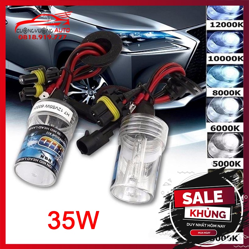 Bóng Đèn Pha Xenon Hid Đa Năng 35w H1 H3 H4 H7 H11 9005 Hb3 9006 Ac 12v Với Chuẩn Kháng Nước IP68