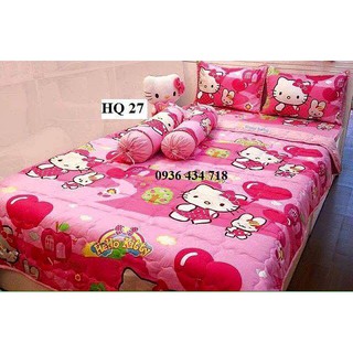 set trọn bộ chăn ga gối hàn quốc