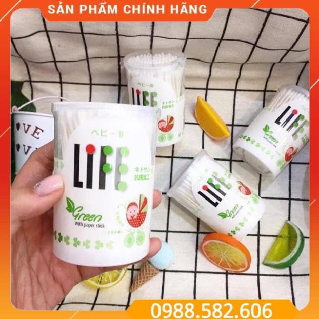 Tăm Bông Nhật Cho Trẻ Em Life Baby Dùng Để Vệ Sinh Tai - 8938505974088