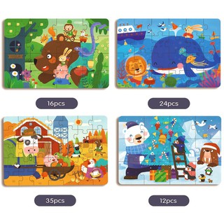Ghép xếp hình 4 chủ đề