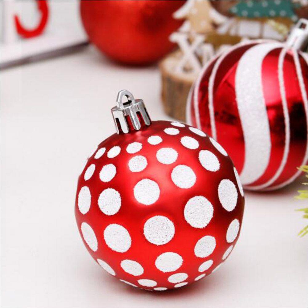 Quả Cầu 6cm Dùng Trang Trí Giáng Sinh DIY