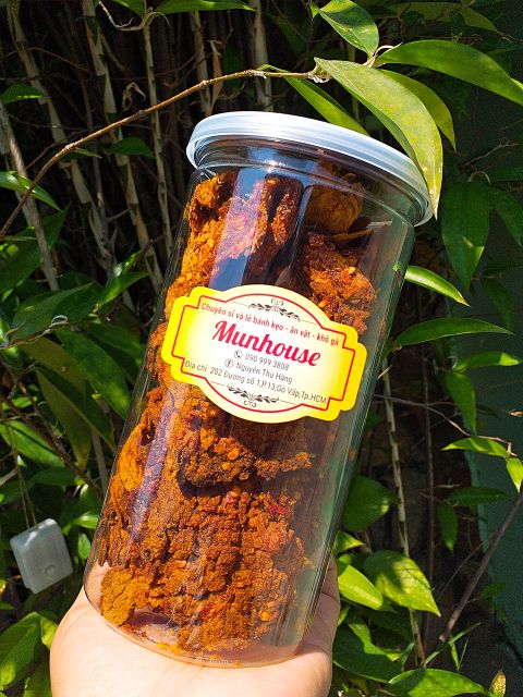 Khô bò giòn Hồng Ngự lon 250gram | BigBuy360 - bigbuy360.vn