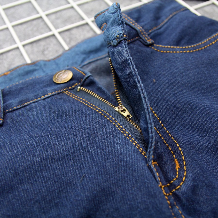 Quần short jean nam xanh đậm vải dày TS392 Tronshop | BigBuy360 - bigbuy360.vn