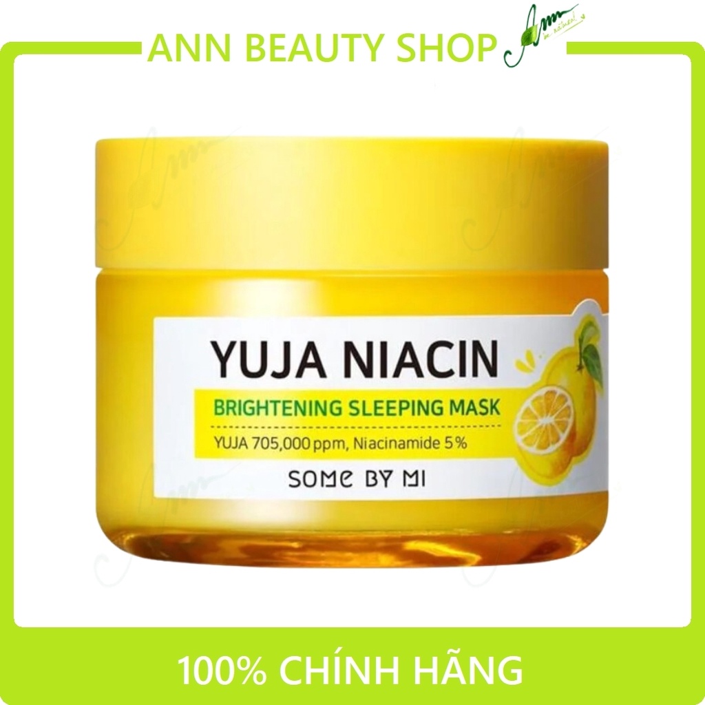 Mặt nạ ngủ Some By Mi Yuja Niacin 30 days Miracle Brightening Sleeping Mask