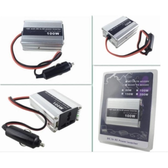 EuroQuality Bộ chuyển đổi nguồn điện từ 12V ra 220V 100W sử dụng trên ô tô 2018 ..Giá hot !!! | BigBuy360 - bigbuy360.vn
