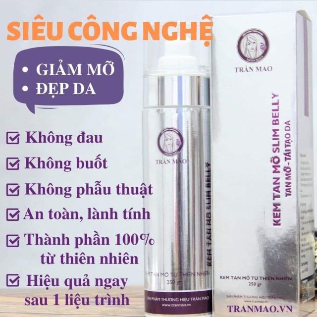 Kem Tan Mỡ Slim Belly