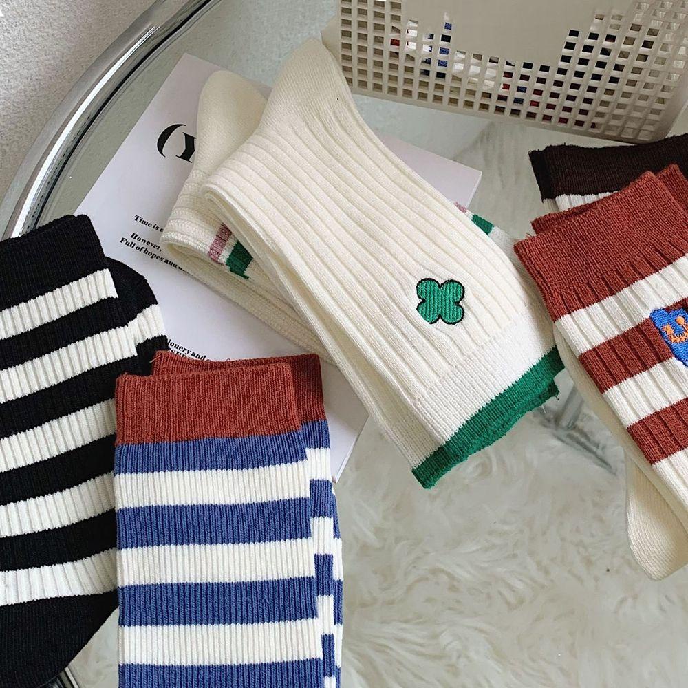 Vớ Thể Thao Thoáng Khí Thêu Chữ BACK2LIFE Cho Nữ