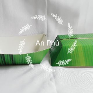 10 Khay giấy kraft đựng thức ăn